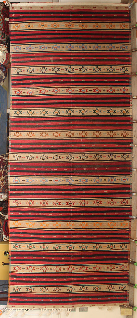 6'3 x 15'9 Turkey Feyithe-Banded Rug