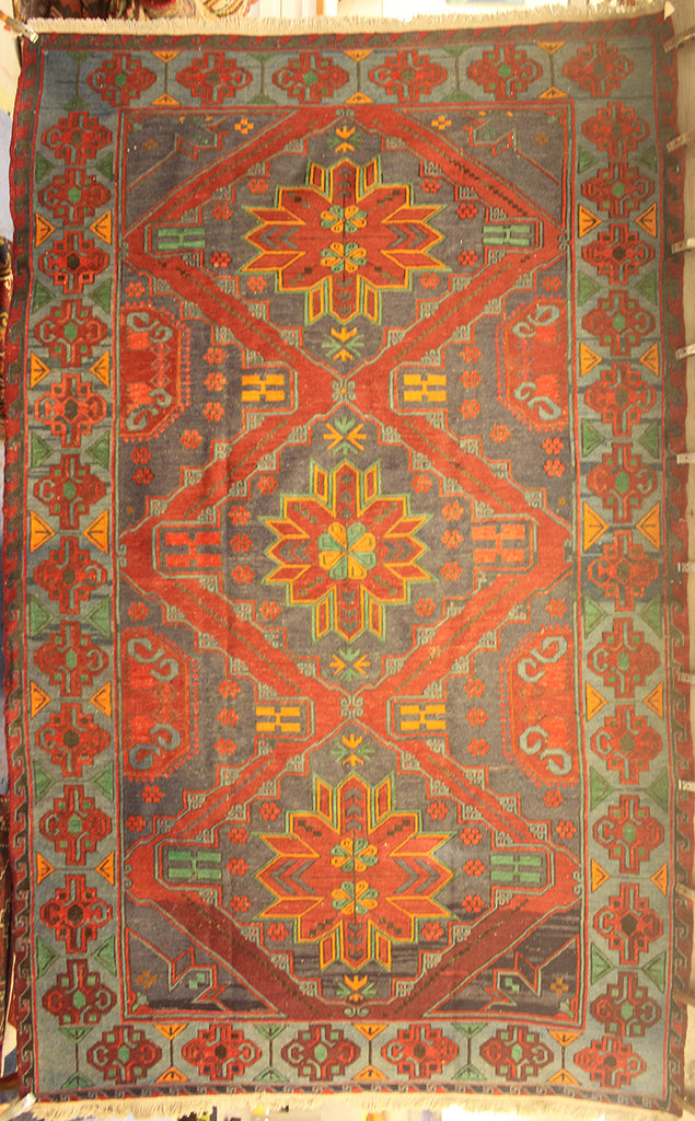 6'4 x 10'3 Russian Soumack Rug