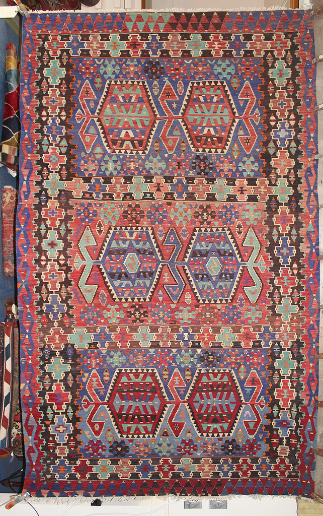 11'16 x 5'11 Turkey Esme Kilim Rug