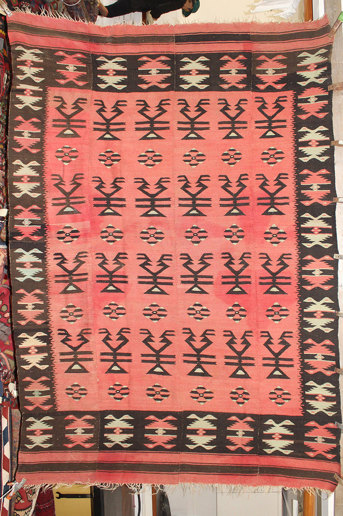 8'5 x 5'11 Turkey Sharkoy-Semi Antique Rug