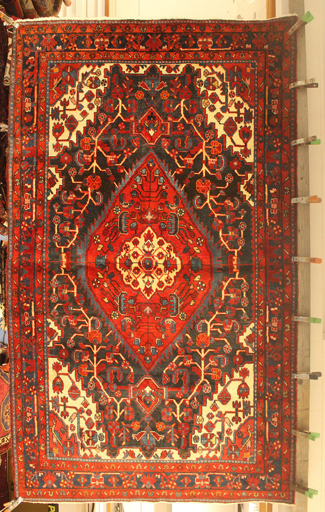 5 x 7'9 Persian Sarouk Rug