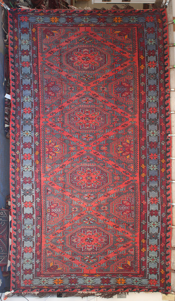 6'5 x 12'8 Russian Soumack Rug