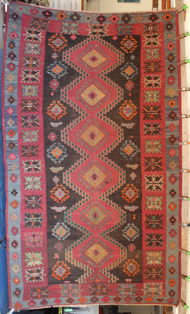 6'5 x 11 Russian Kuba Rug