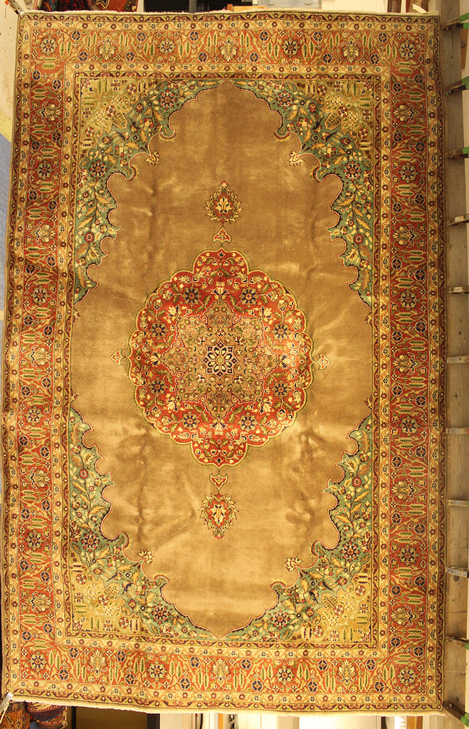 6'9 x 10'5 Turkish Konya Ladik Rug