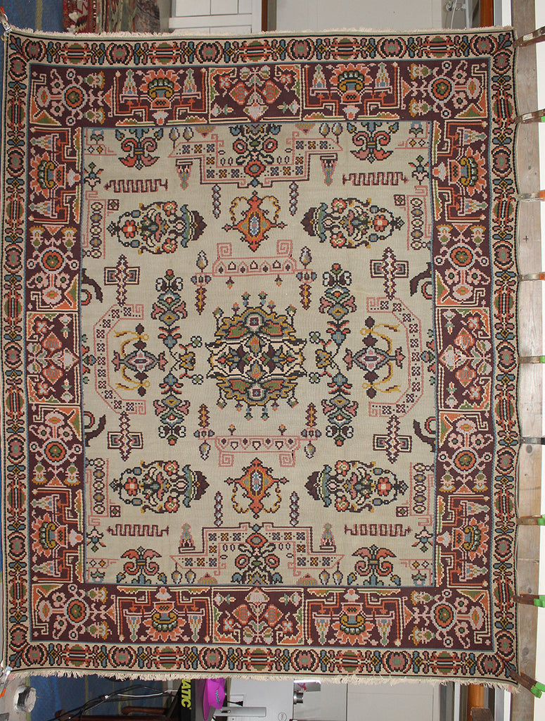 7'3 x 8'4 Romanian Gurkman Rug