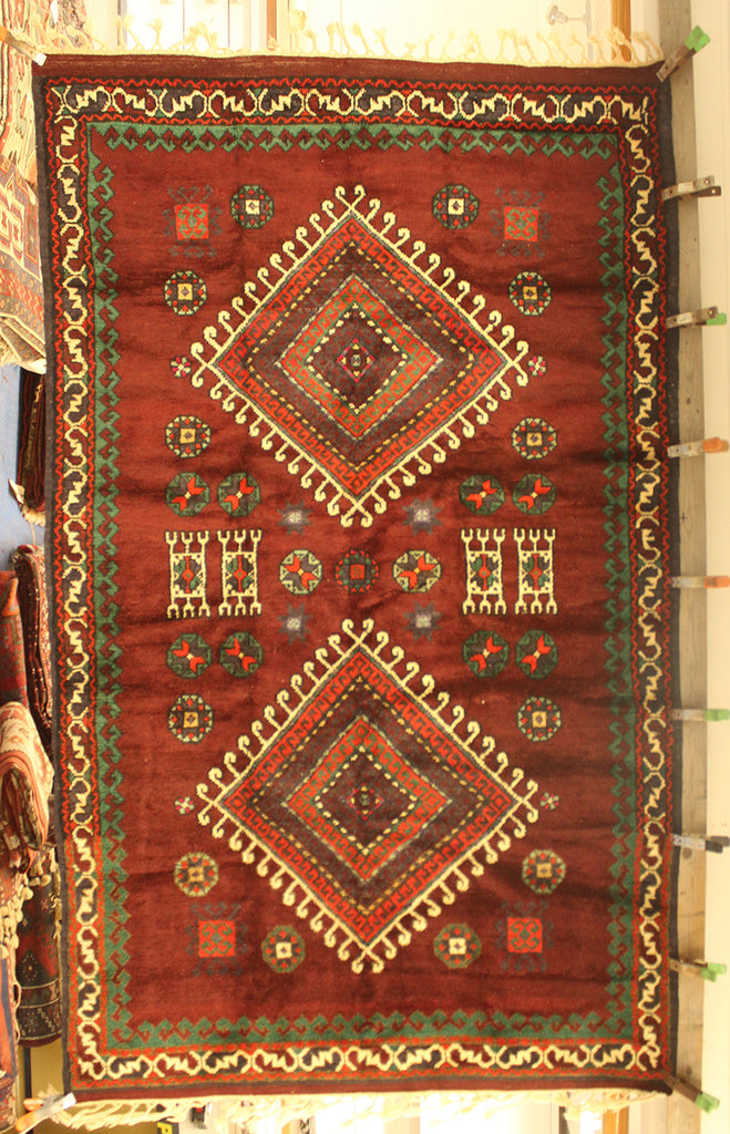 5'6 x 8'2 Turkey Bergama Rug