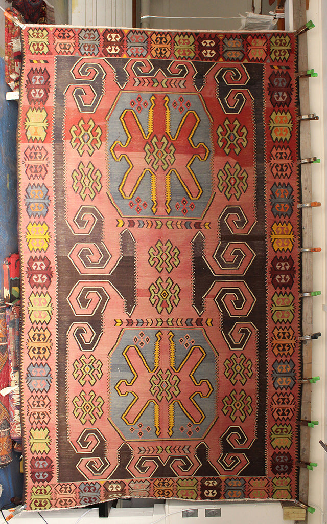 6'3 x 11'2 Russian Kuba Rug
