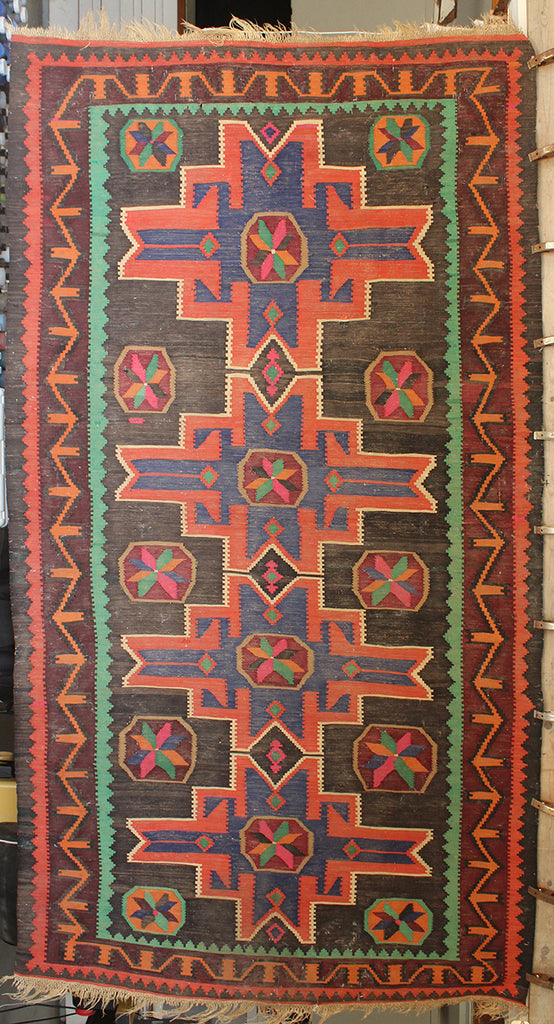 5'6 x 10'5 Russian Kilim Rug