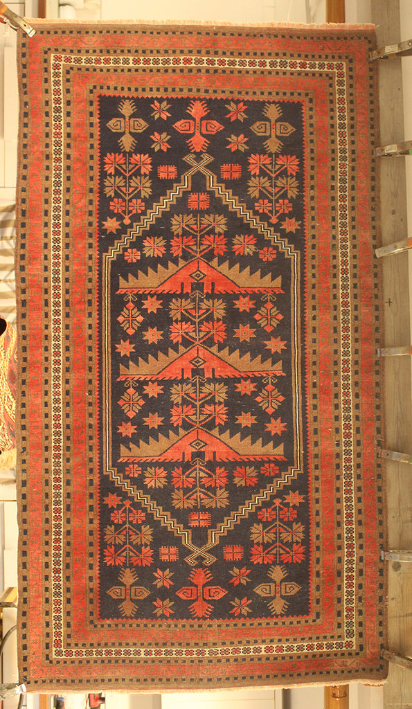 3'7 x 6'9 Turkey Yagcibedir Rug