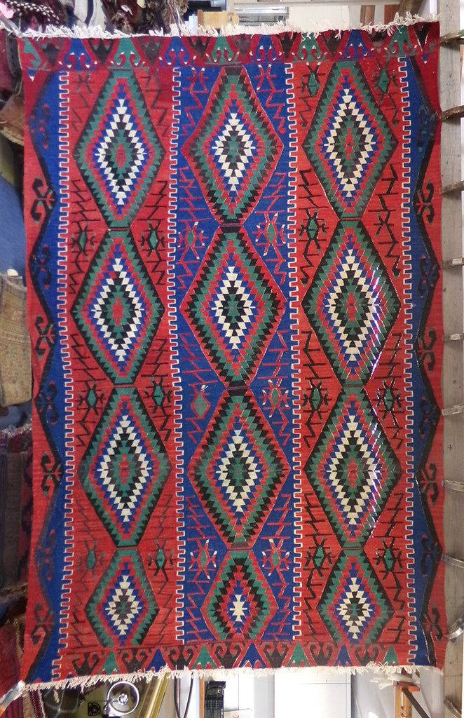 5'9' x 8'9' Turkey Anatolia Kilim Rug