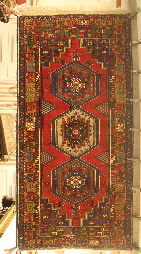 3'10 x 8'1 Turkish Yahyali -Antique Rug