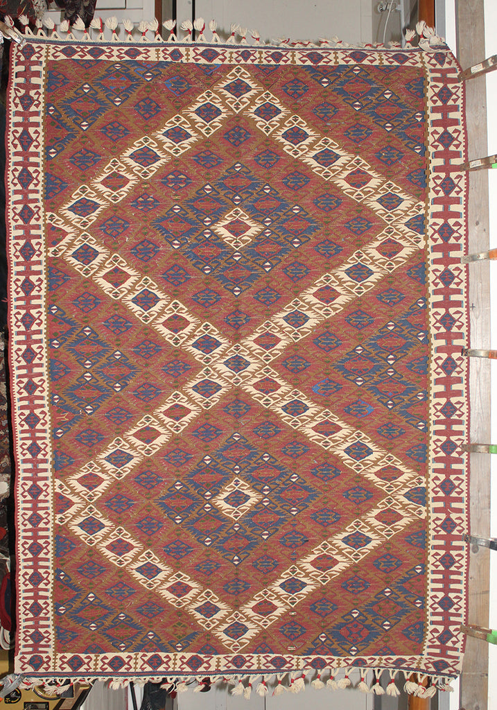 5 x 7 Ali Turkish Lake Van Kilim Rug