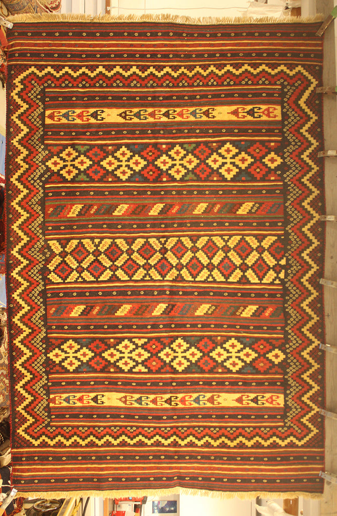 5 x 7'6 Persian Kurdish Rug