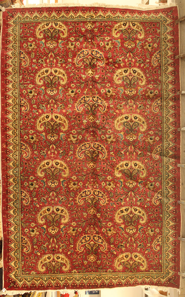 4'11 x 8'1 Persian Hamadan Rug