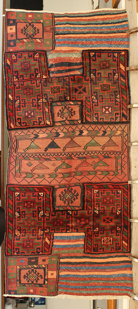 4'6 x 12'9 Turkey Ozbeck Rug