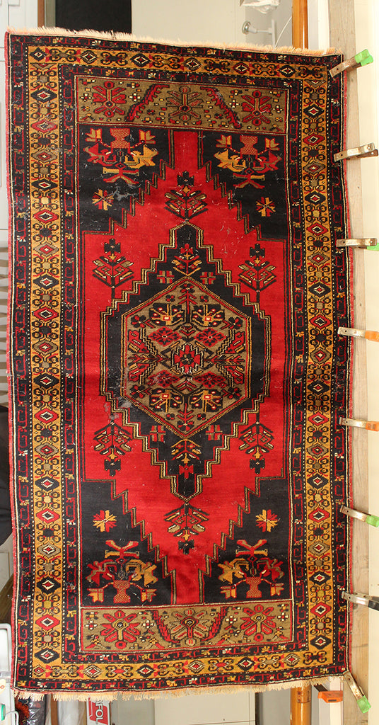 7'3 x 3'9 Turkish Yahyali Anatolia Rug