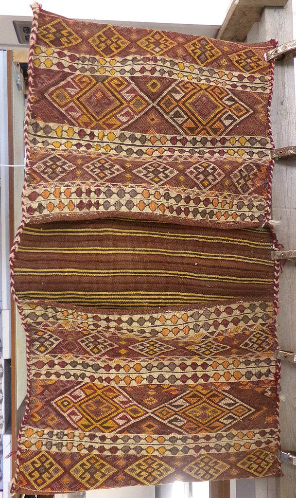 2'5 x 4'3 Turkish Gigum Saddle bag Rug