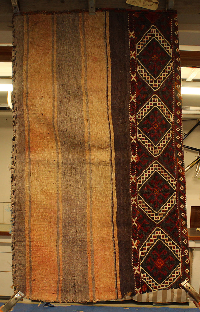 3'2 x 2'2 Turkey Blacksea Grain Bag Rug