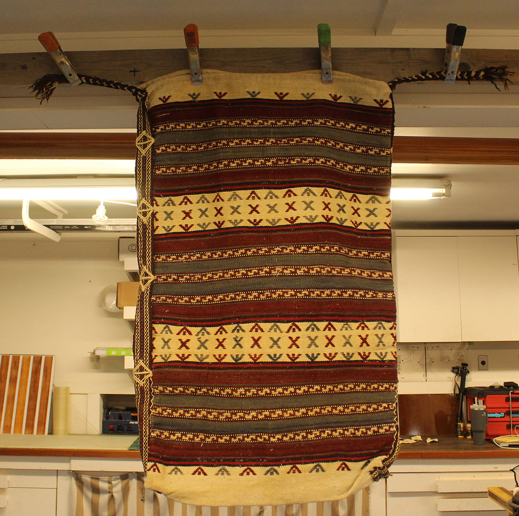 2'1 x 3'5 Turkey Bergama Storage Bag Rug