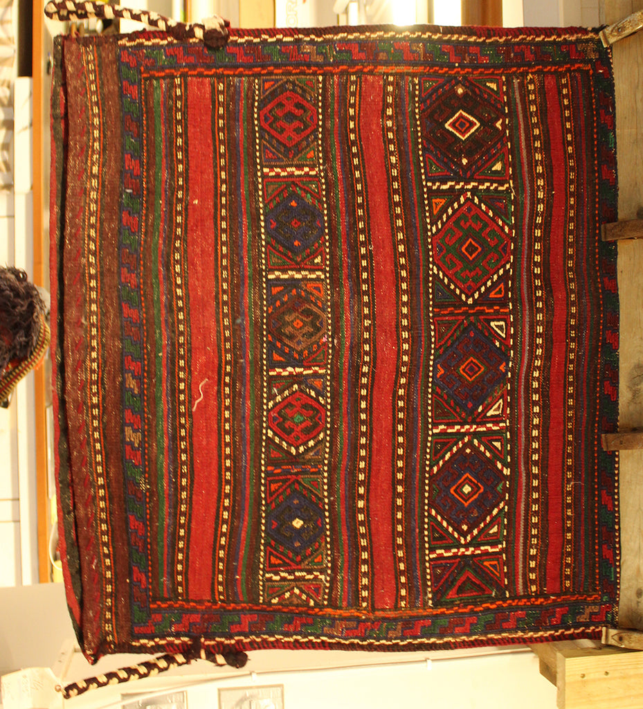 3 x 2'11 Turkish Lake Van storage bag Rug