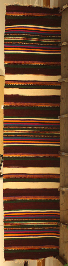 1.5"x 7.0' Turkey Kilim Table Runner Rug