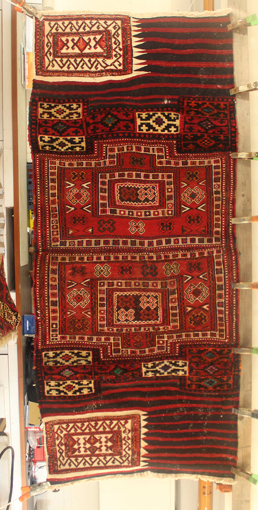 3'1 x 6'11 Afghan Bakhtiari Rug