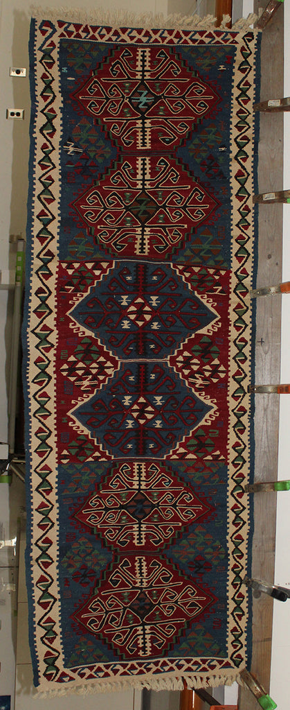 2'2 x 6'11 Turkey Kayseri Rug