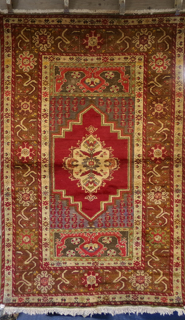 3'5 x 6'7 Persian Hamadan Rug