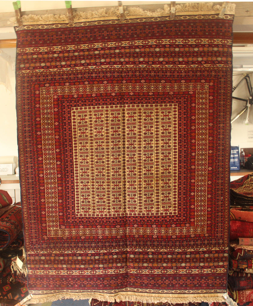 4'3 x 6'2 Turkoman Bokhara Rug