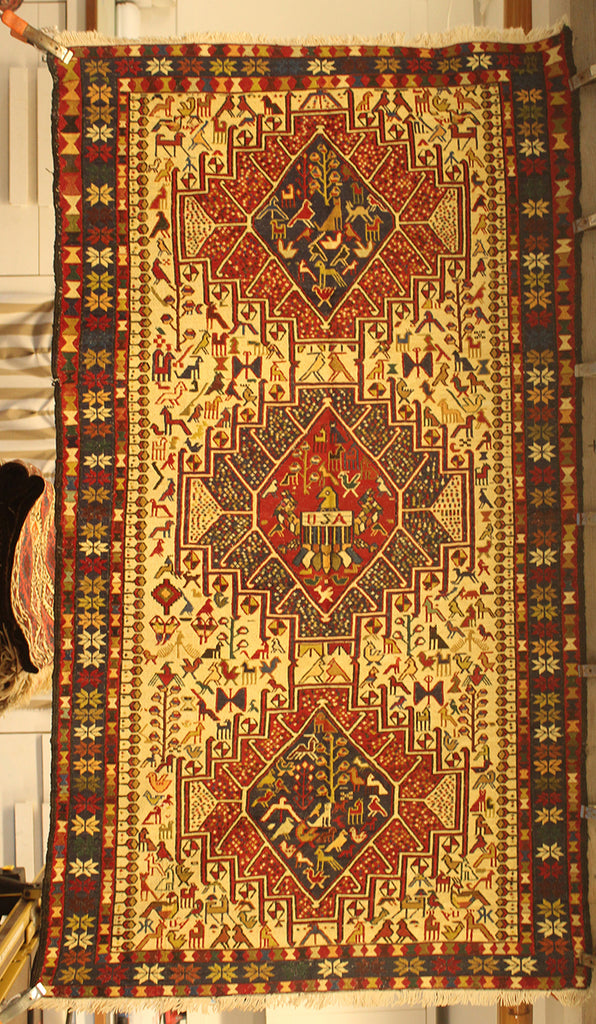 8 x 4 Shirvan Soumack Rug