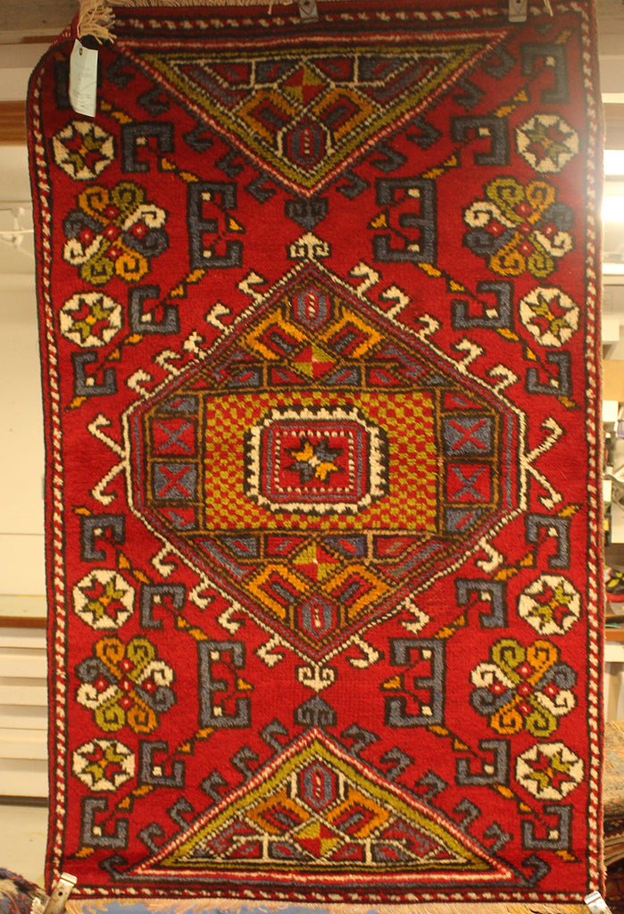4'8 x 2'11 Turkish Ayum-tribal Rug