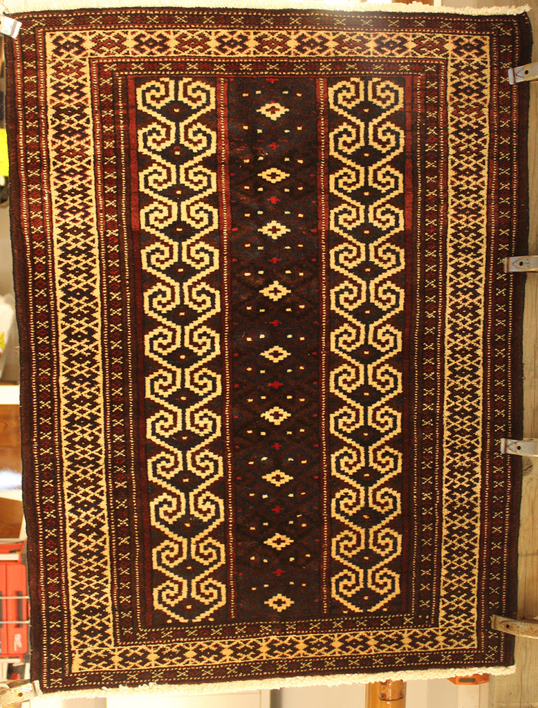 2'8 x 3'6 Afghan Turkman-Prayer rug Rug