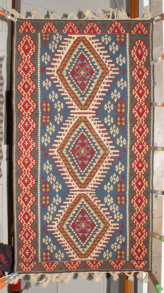 3'4 x 6 Turkish Van Rug