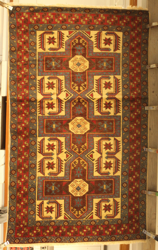 3'4 x 5'6 Turkish Shirvan Rug